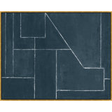 Indigo Sign 2 Painting by Thom Filicia