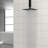 8" Square Rainfall Shower Head, Wall/Ceiling Mounted-118580314