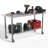 60'' W Stainless Steel Top Height-Adjustable Workbench with Wheels