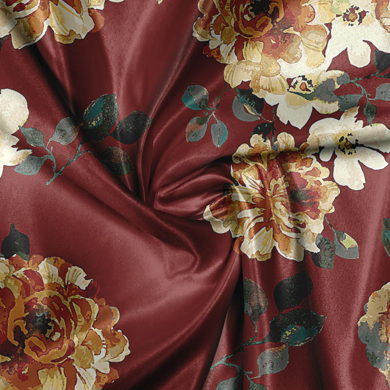 Semi Sheer Curtain Pair