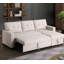 Canapé modulaire convertible rembourré avec méridienne coulissante-129889684-129889685