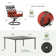 Keaney 5 Piece Dining Set with Cushions