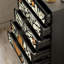 Commode d'appoint 5 tiroirs Black