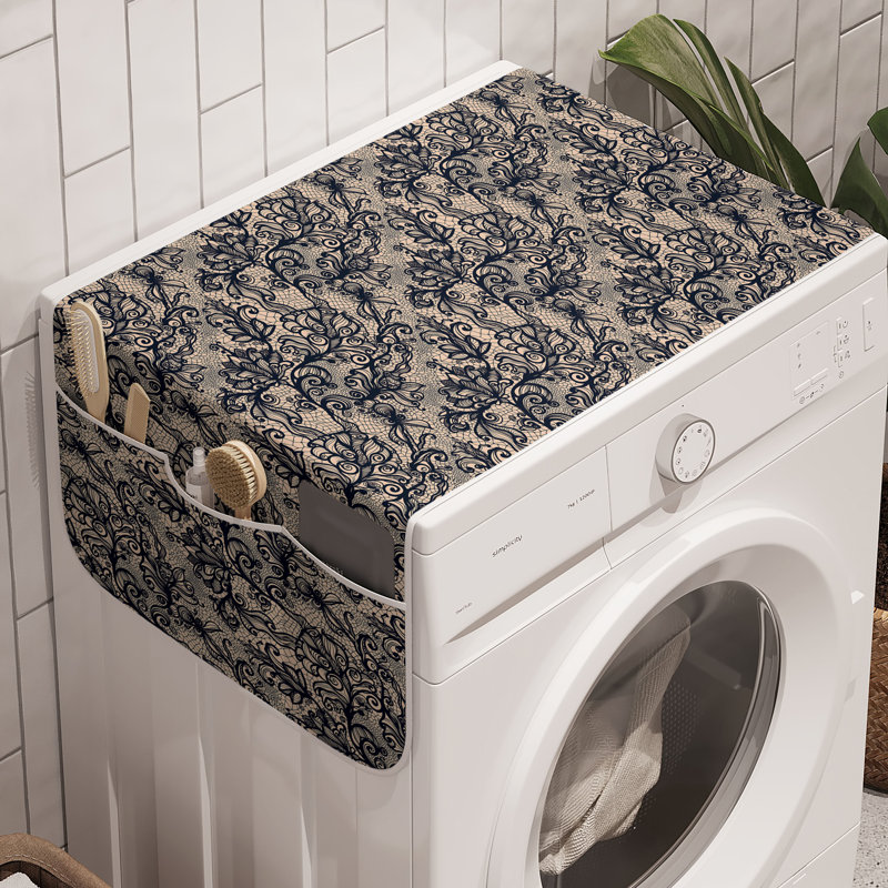 Machine à laver East Urban Home Gothic, paquet de 2 47 po x 18,5 po