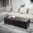 Hillcrest Faux Leather Upholstered Storage Bench-26077105