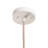 Maverick 1-Light Pendant - White