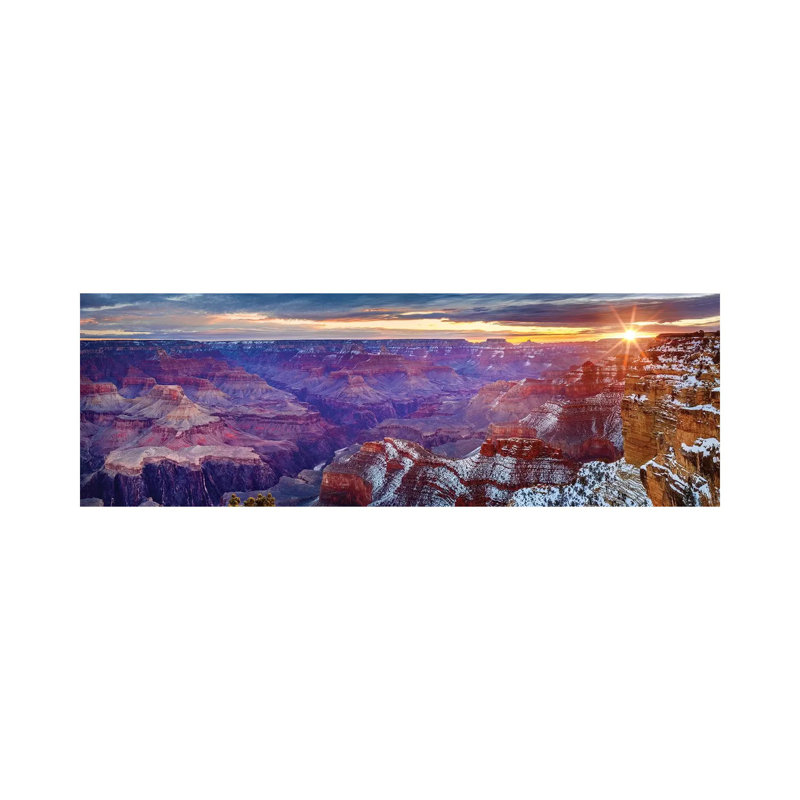 Hopi Point Sunrise II by Susanne Kremer - Panoramic Gallery-Wrapped Canvas Giclée on Canvas, Wrapped Canvas