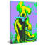 "Funky Frisbee", reproduction sur toile tendue-21668984