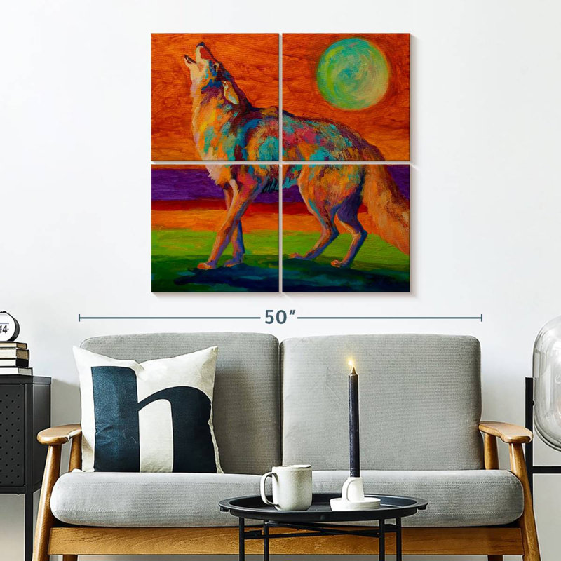 Brampt Howl, 32'' H x 32'' W