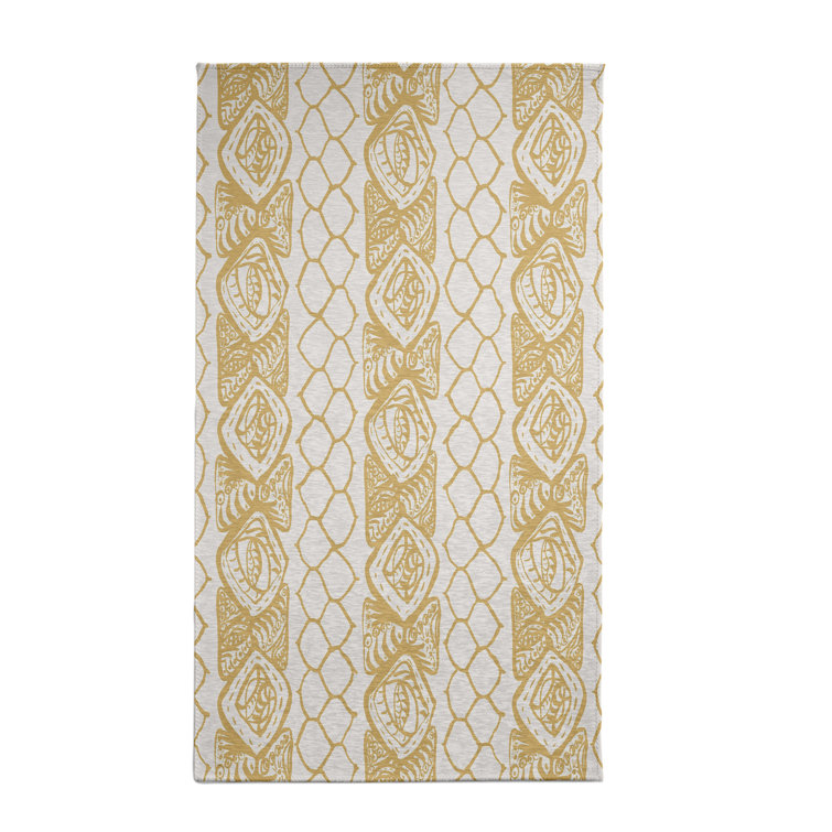 Safari Chenille Geometric Indoor Rug