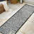 Deronte Vintage Filigree Textured Weave Light Gray/Black Indoor/Outdoor Rug-1049039353