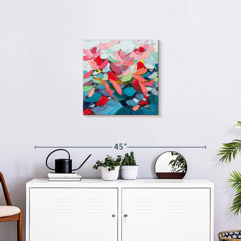 Pastel Internodes, 20" H x 20" W