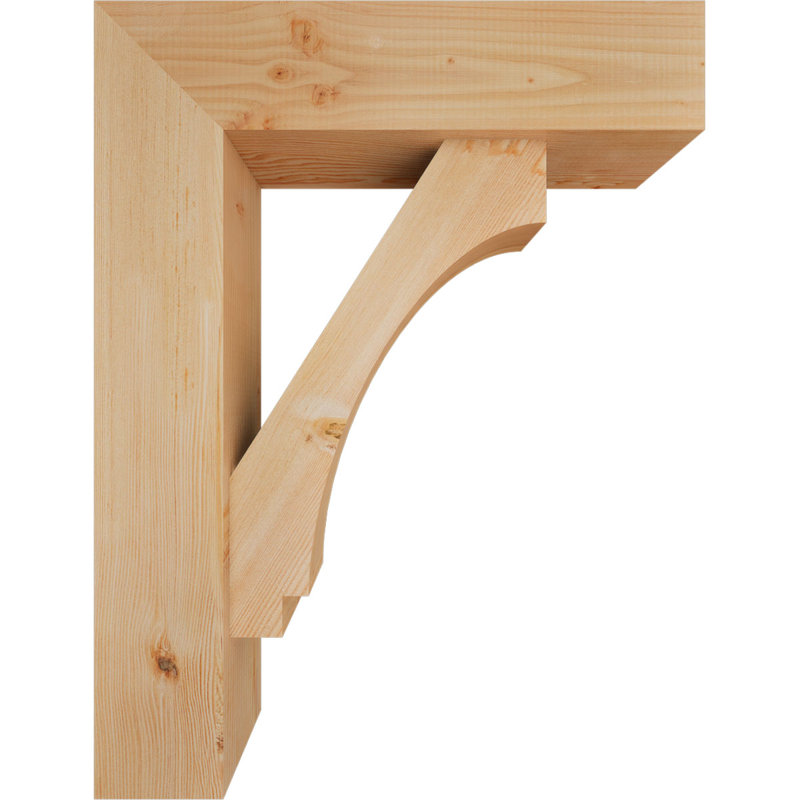 Support de bloc impérial avec entretoise décalée, 34 x 26, Sapin Douglas de l 7 1/2 (lisse)