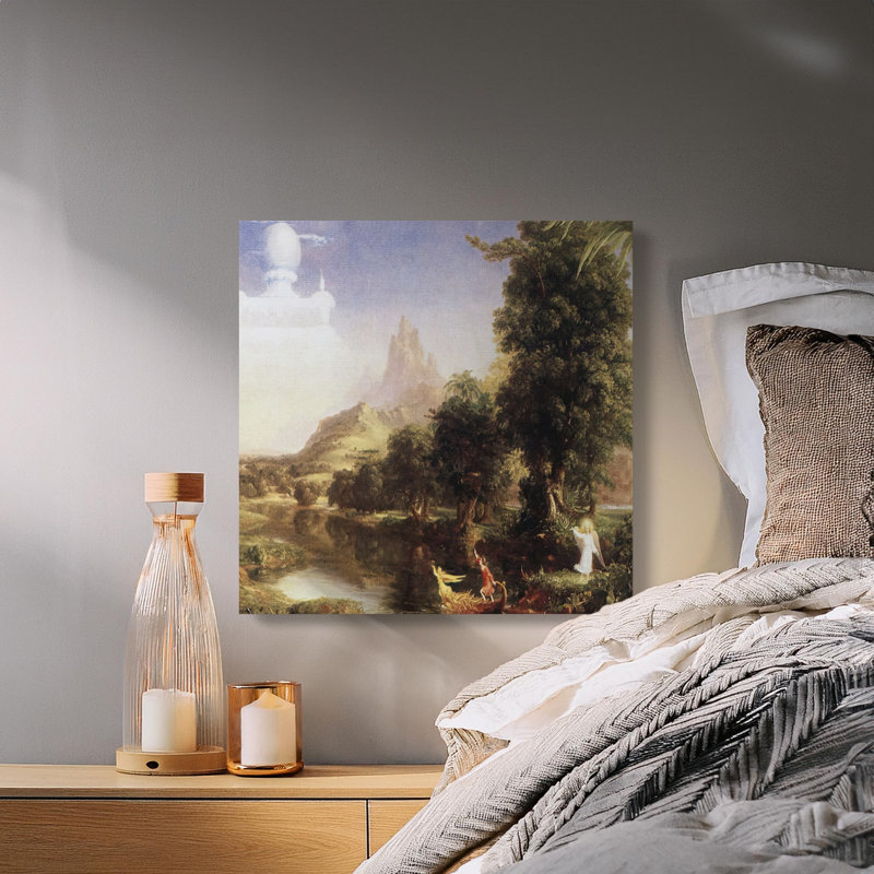 Ressler 1 Piece Wrapped Canvas Wall Art Set, 12x12