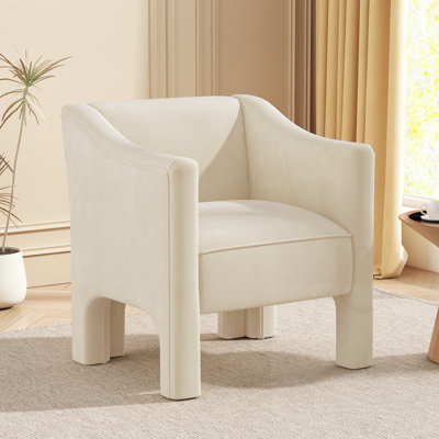Fauteuil moderne rembourré