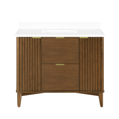 Trotta 42 in. Single Sink Bathroom Vanity