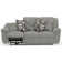 Trifecta Power Reclining Sofa with 3 Reclining Seats and Drop Down Table