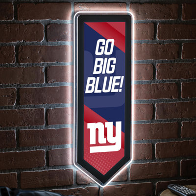 NFL LED Pennant Shaped Lighted Wall Sign