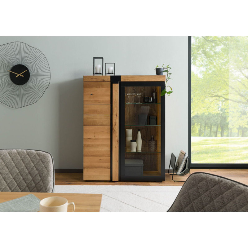 ROTTERDAM 110cm Solid Wood Sideboard