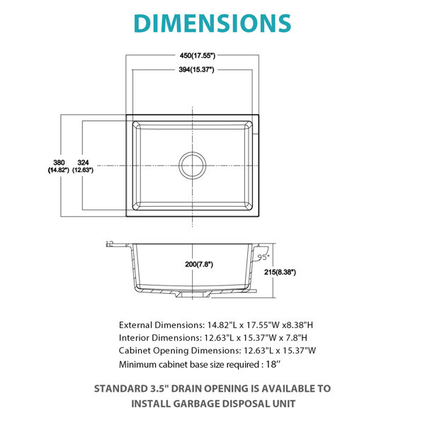 Dimensions du produit