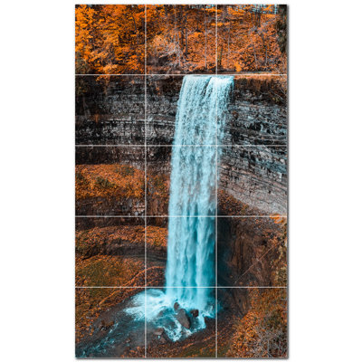 Panneau décoratif en céramique satinée 8 po x 8 po