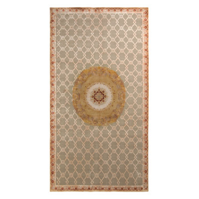 One-of-a-Kind 6'4" X 12' Hand Knotted Area Rug