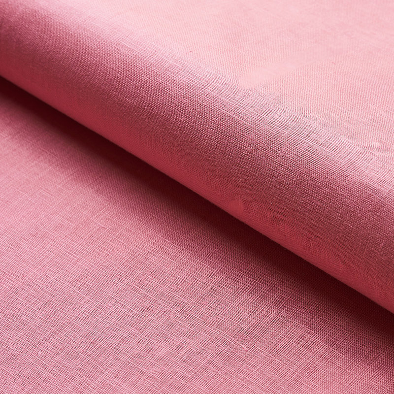 Lange Glazed Linen Fabric, Pink
