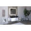 Ensemble de meuble-lavabo mural simple 36 po Bassi-629745239-573101963-573101966