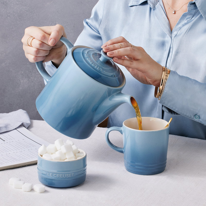 Le Creuset Stoneware Stackable Ramekins, Chambray