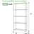 Dhrambir 24'' W Metal Shelving Unit