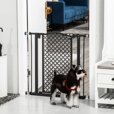 Pressure Mounted Pet Gate With Door