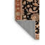 Tapis brun lavable à la machine-37312473