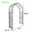 Support en métal pour arche de jardin en métal