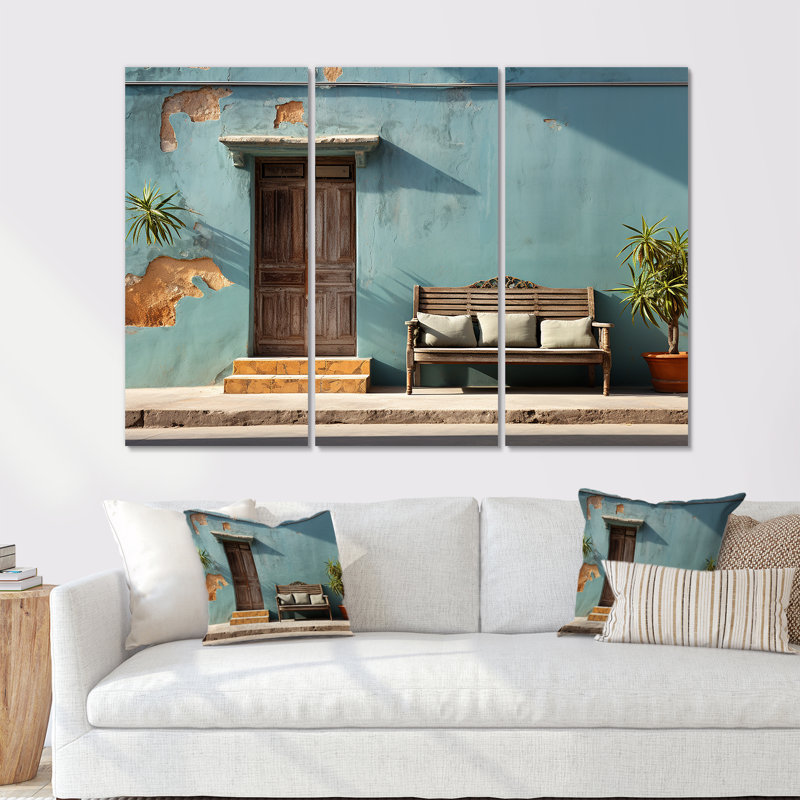 «Cuba Tranquily Retreat - Cuba», ensemble de reproductions d'art mural, H 32 po x l 48 po x P 1 po