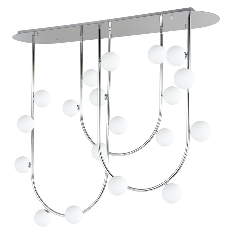 Contour 19 - Light Pendant, Polished Chrome