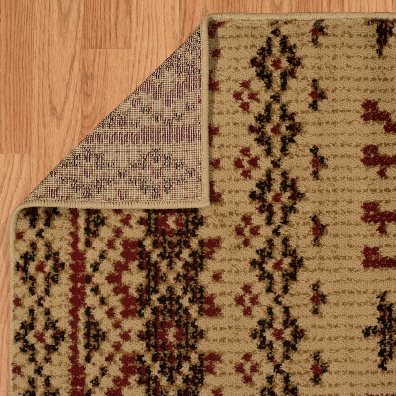 Tapis taupe Sayre, Rectangle 5 pi 3 po x 7 pi 2 po