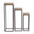 Billye Iron Plant Stand 1 Tier Set of 3