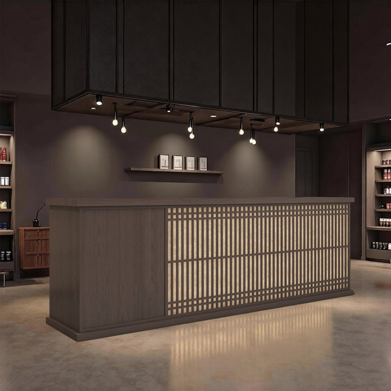 Comptoir de bar Sleek Modern, Coffee Color