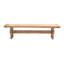 Banc en chêne patiné 74 po Rhett