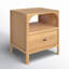 Table de chevet en bois massif Kaela-182546063