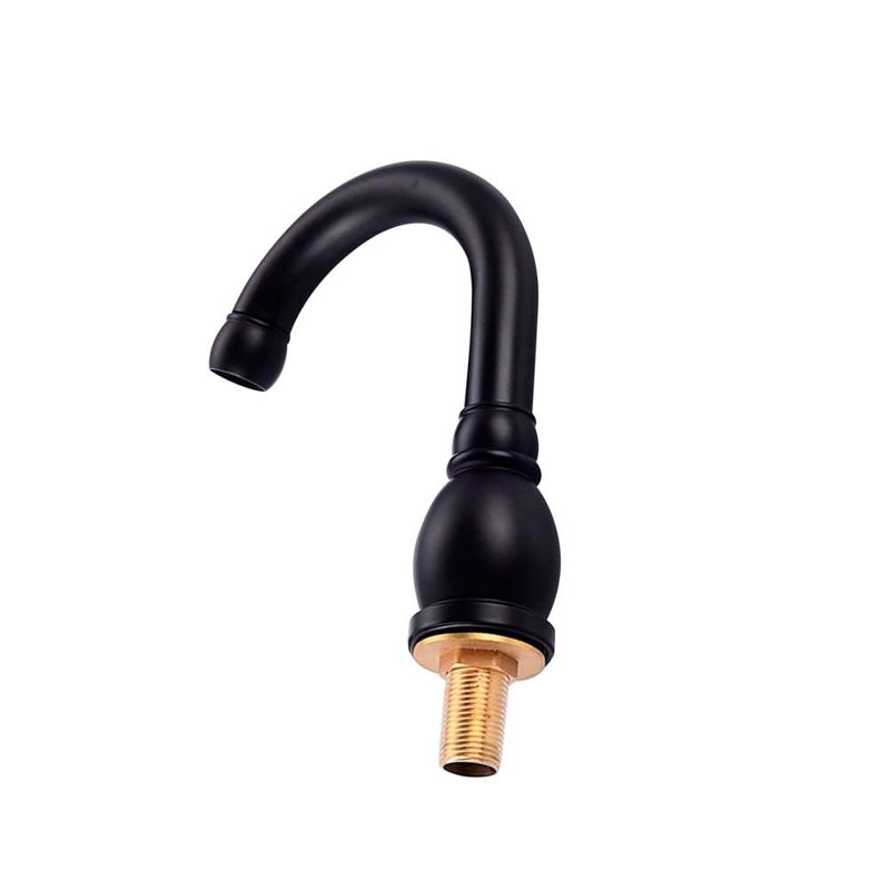 Robinet de salle de bain commercial noir mat automatique sans contact avec solution moderne et hygiénique