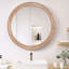 Miroir mural rond