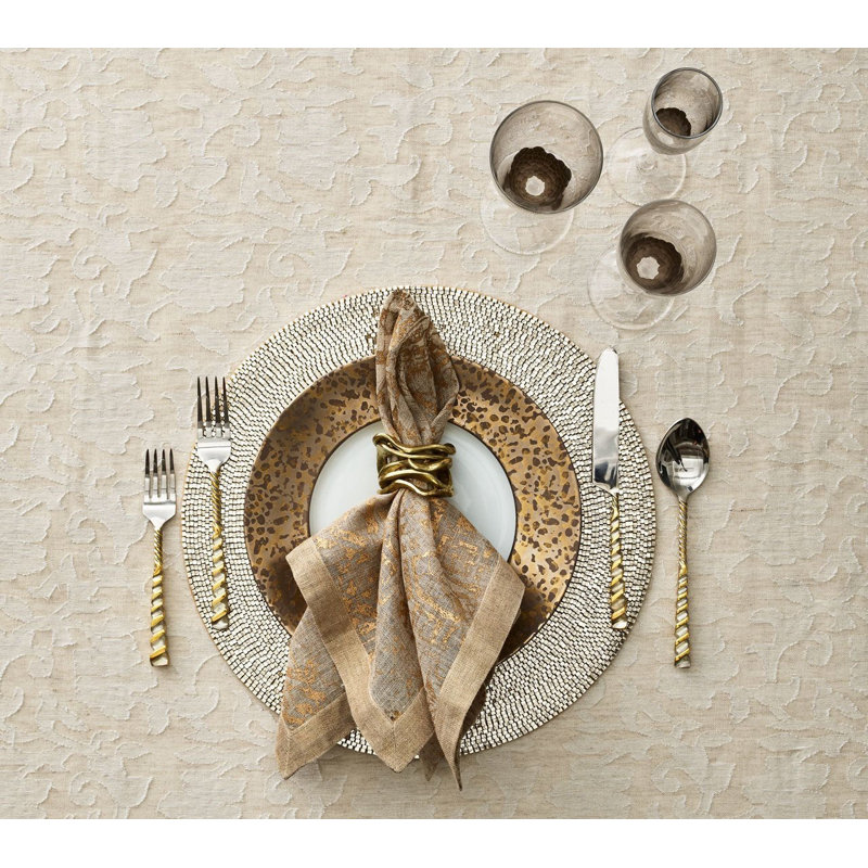 Flux Napkin Ring, Gold