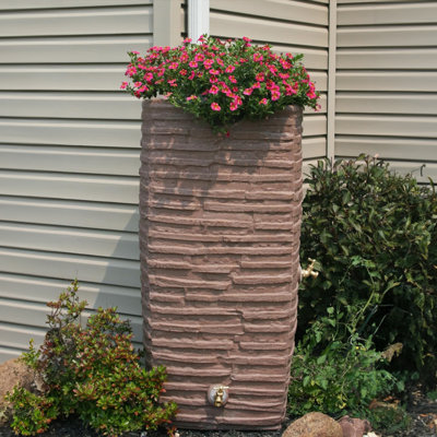 Good Ideas Impressions Riverwalk 50 gallons avec bonnets rouges