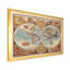 Ancienne carte du monde, reproduction d'art sur toile-59624861-59624869