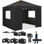 3m x 3m Pop Up Canopy Tent with 4 Removable Sidewalls 2.0-171353439