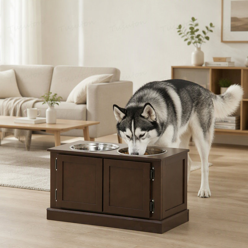 Pet Feeder Stand,Elevated Dog Bowls
