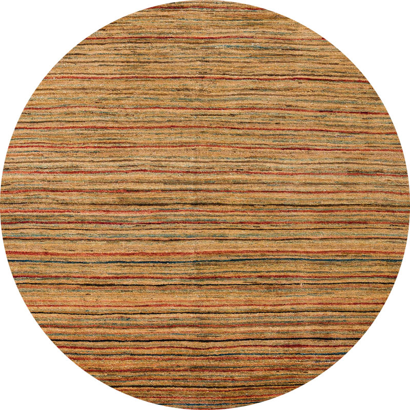 Abstract Indoor Rug, Round 6'