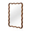 Wavy Rectangle Solid Wood Decorative Wall Mirror For Bedroom And Bathroom | Gift Idea-1549318111-1549318080