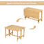 Table de salle à manger extensible Farmhouse-122443490